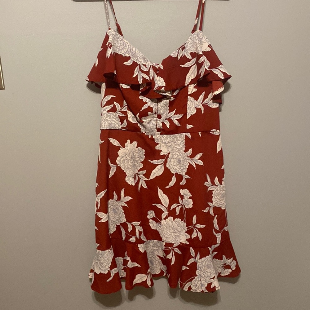 Floral mini dress